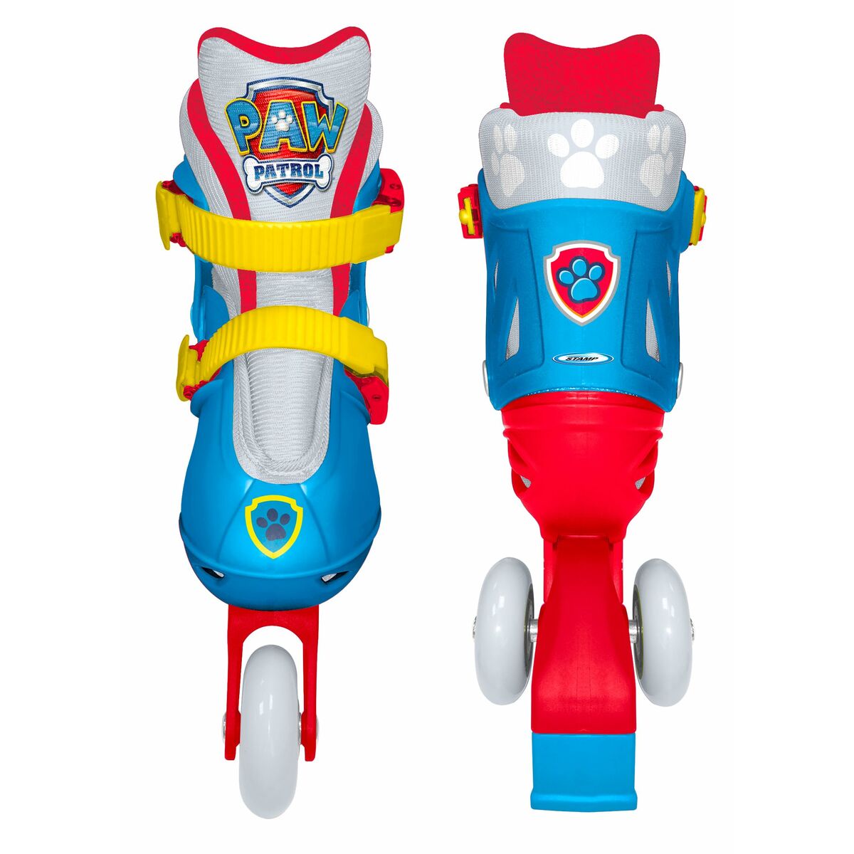 Pattini in Linea The Paw Patrol Azzurro Rosso